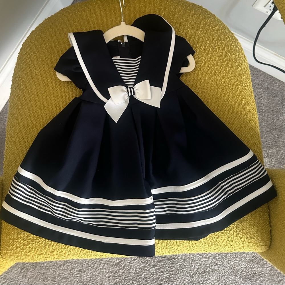 Little Girls Sailor Dress